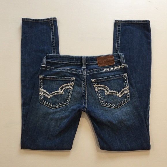 Big Star Denim - BIG STAR Sweet Straight Ultra-Low Rise Jeans